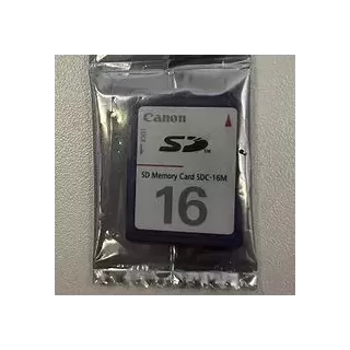 Canon SD card 16MB